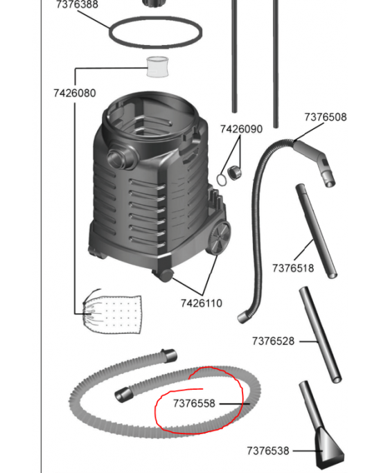 SC EHEIM Tuyau De Drainage